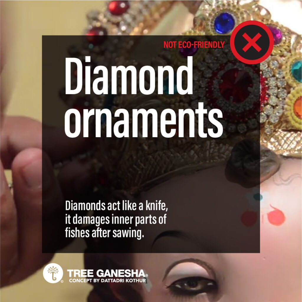Ganpati Diamond ornaments