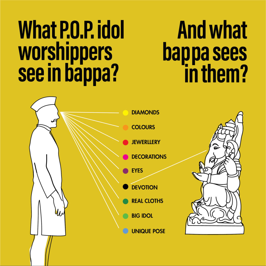 What POP idol worshippers see in bappa? And what bappa sees in them? 