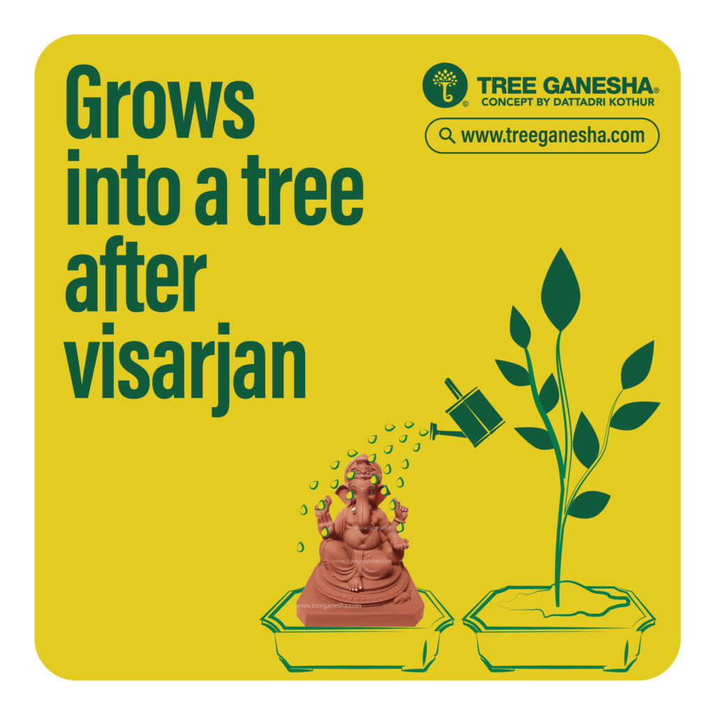 Thinking to go eco-friendly?  Think about Tree Ganesha. 
