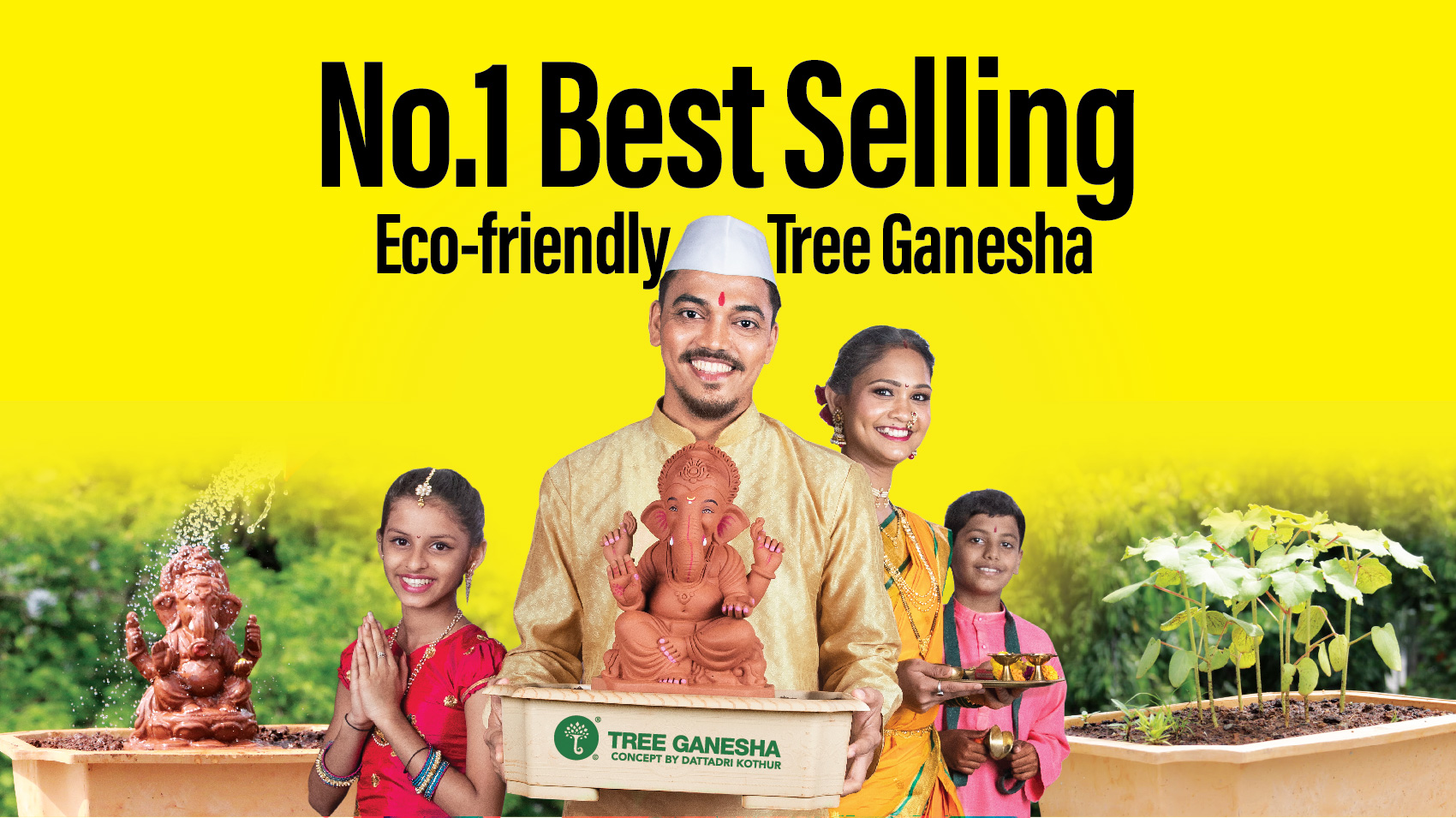 Book the No.1 Eco friendly Tree Ganesha