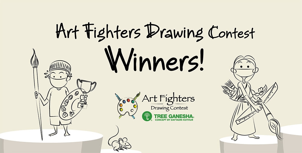 Art Fighters Drawing Contest winners